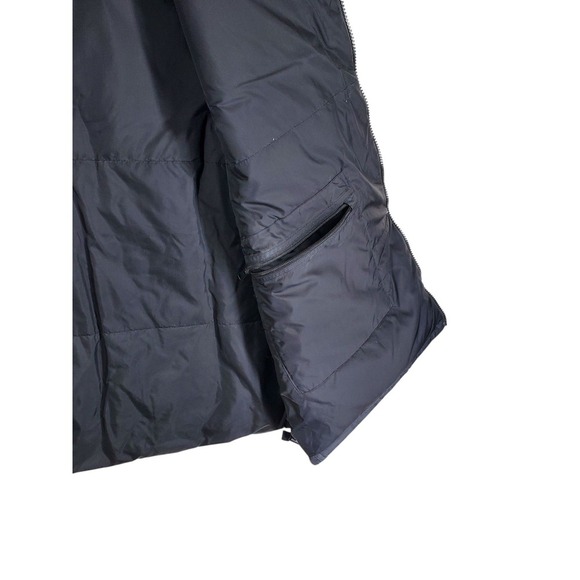 Starter Down Feather Puffer Vest Jacket Mens 2XL 50/52 Black Zip Up Winter - Picture 8 of 11